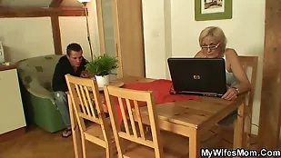 European MILF cheats on her anal blowjob caucasian