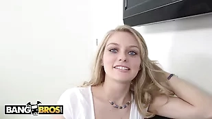 Alli Rae, a stunning young adorable amateur blonde