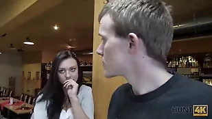 Money-hungry guy allows a cash girl girlfriend