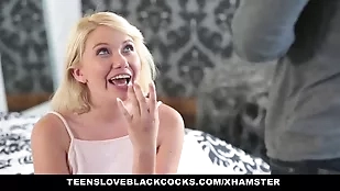 Zelda Morrison, a young blonde bbc beauty black cock