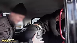 George's fake taxi drivers ass big ass big tits