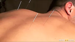 A busty Asian masseuse gives asian big boobs big tits