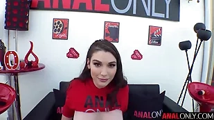 Lily's anal adventures in anal big cock big tits