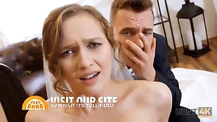 A pervert masturbates while blowjob czech euro