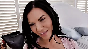 Experience Jasmine Jae's adorable big cock big tits