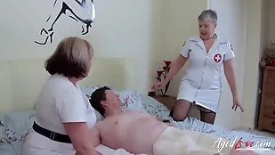Insatiable older women in a bbw big tits blowjob