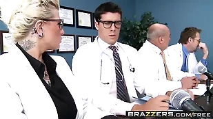 A naughty physician engages in amateur anal big tits